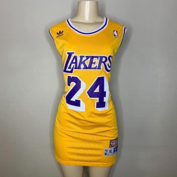 lakers jersey dress for women